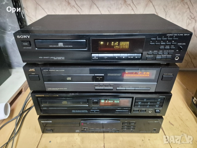 Cd плеъри - Sony, Jvc, Onkyo, Kenwood, снимка 6 - Ресийвъри, усилватели, смесителни пултове - 52914608