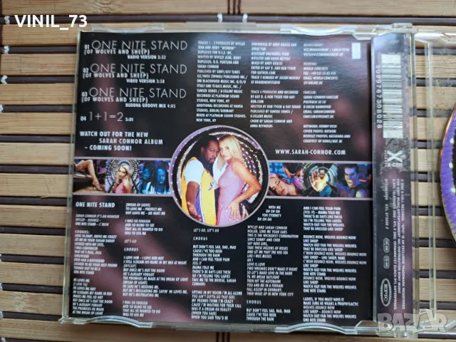 Sarah Connor Feat. Wyclef Jean – One Nite Stand (Of Wolves And Sheep), снимка 3 - CD дискове - 50345951