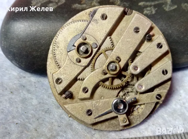 МЕХАНИЗЪМ от СТАР ШВЕЙЦАРСКИ ДЖОБЕН ЧАСОВНИК с ПОРЦЕЛАНОВ РИМСКИ ЦИФЕРБЛАТ За КОЛЕКЦИЯ ЧАСТИ 49650, снимка 10 - Антикварни и старинни предмети - 48633484