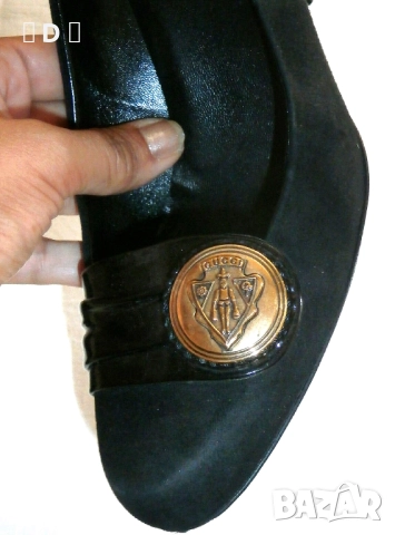 GUCCI оригинални 37,5-38, снимка 5 - Дамски обувки на ток - 52867449