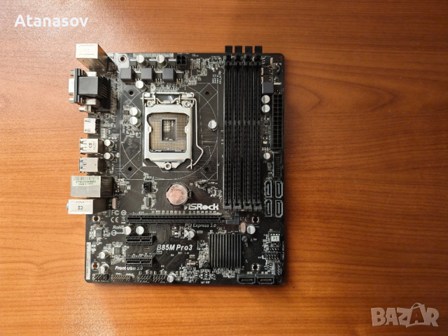 Asrock B85M Pro3 сокет 1150, снимка 6 - Дънни платки - 53682559