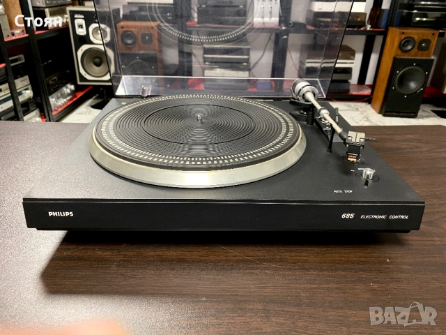 Отличен грамофон Philips , снимка 2 - Грамофони - 52466543