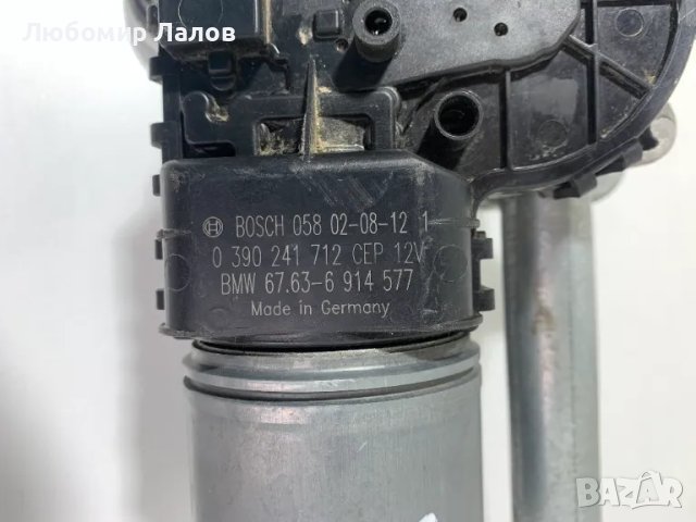Моторче лостов механизъм чистачки Bmw 3 series E46 (97-04) 67.63-6 914577 058 02-08-12 1, снимка 2 - Части - 49930059