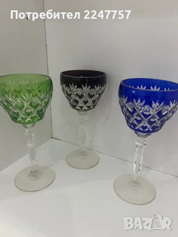 Чаши оловен кристал, снимка 1