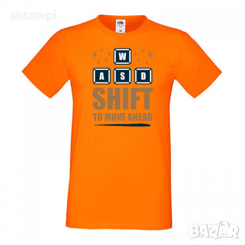 Мъжка тениска WASD Shift To Move, снимка 10 - Тениски - 36196151