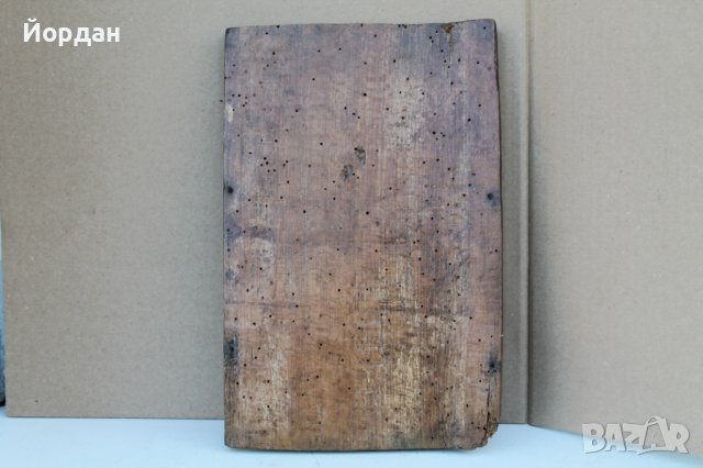 Стара българска икона ''Триптих'', снимка 9 - Колекции - 42154645