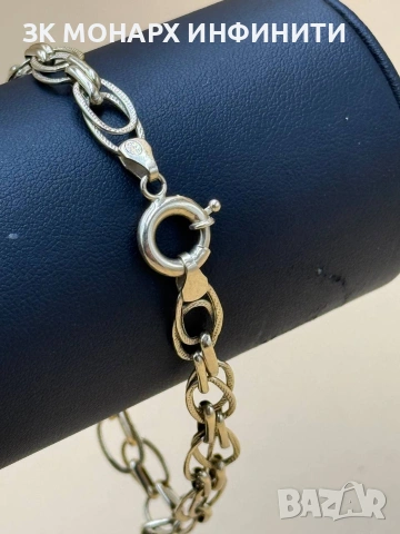 златна гривна, снимка 4 - Гривни - 53631509