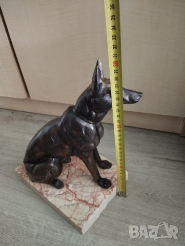 стара статуетка-куче, снимка 4 - Антикварни и старинни предмети - 41415308