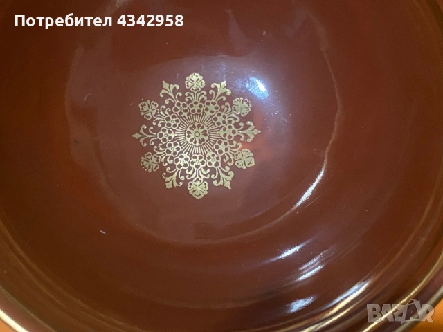 Винтидж порцеланова чаша J. Kronester Bavaria – 1961 г., снимка 3 - Антикварни и старинни предмети - 53698725