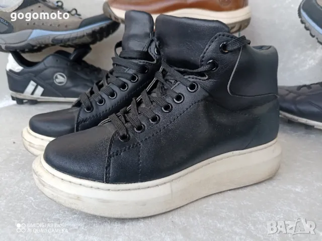 Кожени кецове 37 - 38, ВОДОУСТОЙЧИВИ Кожени кецове, 💯% висококачествена естествена кожа, снимка 2 - Кецове - 49982010