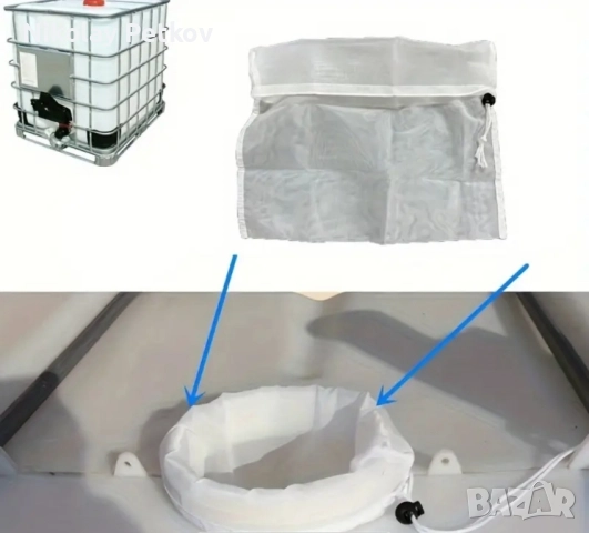 Покривало за пластмасов варел/IBC контейнер 1 тон, снимка 11 - Други - 48777998