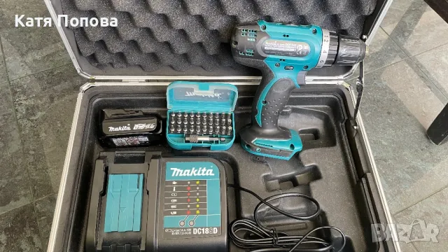 Продавам винтоверт Makita, снимка 3 - Винтоверти - 49998537