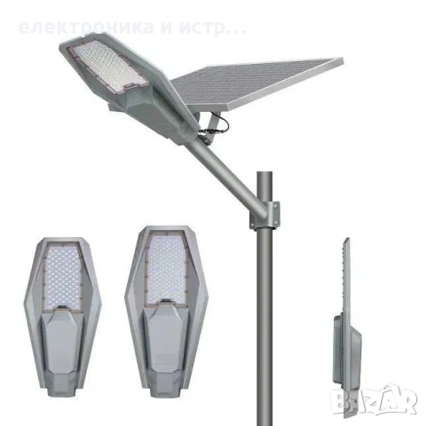 Соларна лампа Jortan Road 1000W с дистанционно управление IP67 , снимка 4 - Соларни лампи - 53349554