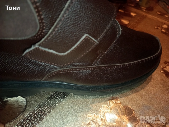 LA CONFORTAISE Оригинал Нови Мъжки Боти Изцяло от Натурална Естествена Кожа 46, снимка 15 - Мъжки боти - 53597750