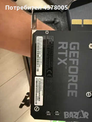Видеокарта RTX3060TI 8 GB, снимка 2 - Видеокарти - 56225907