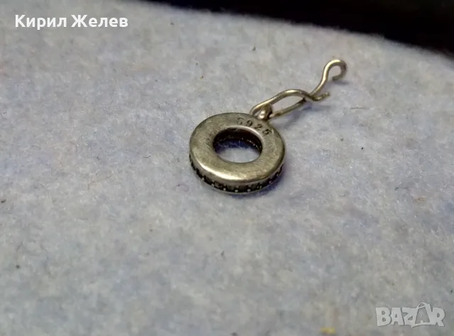 МАРКОВА СКЪПОЦЕННА СРЕБЪРНА ВИСУЛКА СРЕБРО 925 с ЦИРКОНЧЕТА За ГРИВНА ПАНДОРА 39234, снимка 4 - Други - 49522608