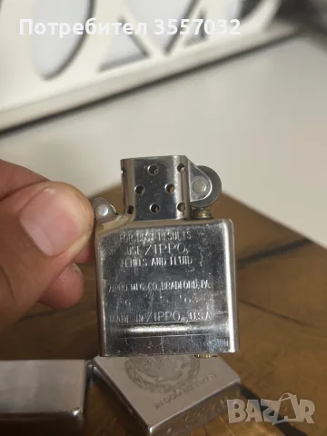 Запалка Zippo - In god we trust - с орел , снимка 5 - Други ценни предмети - 55806221
