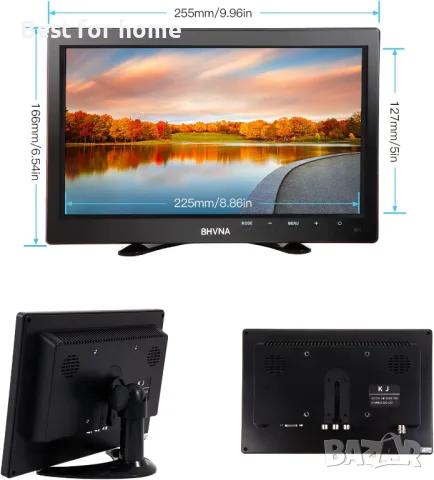 10,1-инчов малък преносим монитор от BHVNA, снимка 8 - Аксесоари и консумативи - 49019813