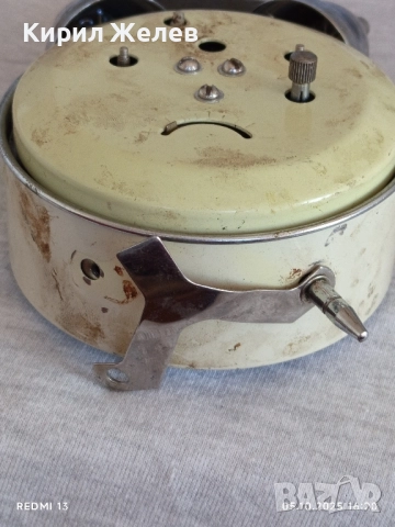 Стар механичен будилник FIVE RAMS CHINA за КОЛЕКЦИЯ ДЕКОРАЦИЯ 33101, снимка 7 - Антикварни и старинни предмети - 51952580