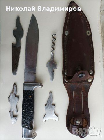 Български нож ножче П.Денев Габрово Шипка кама, снимка 3 - Ножове - 40531533