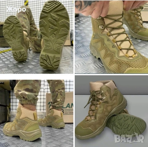 Летни Тактически Кубинки с GORETEX мембрана+Подарък—Шапка+Тактически Колан+Гривна за Оцеляване, снимка 4 - Екипировка - 40583391