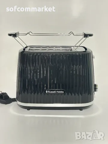 Tостер Russell Hobbs Eden Black (27371-56) – гаранция