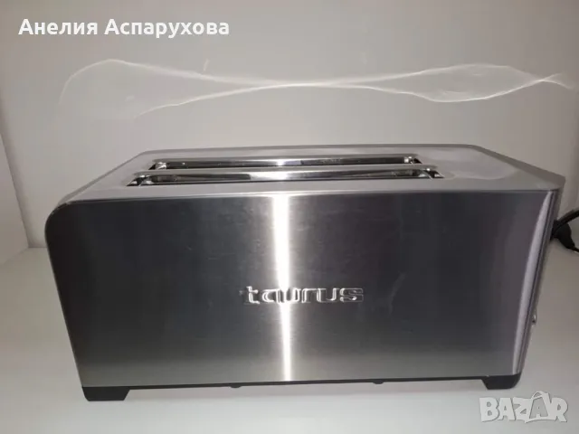 Тостер Taurus MY TOAST DU.LEG 2R Неръждаема стомана 1400 W, снимка 1 - Тостери - 48245865