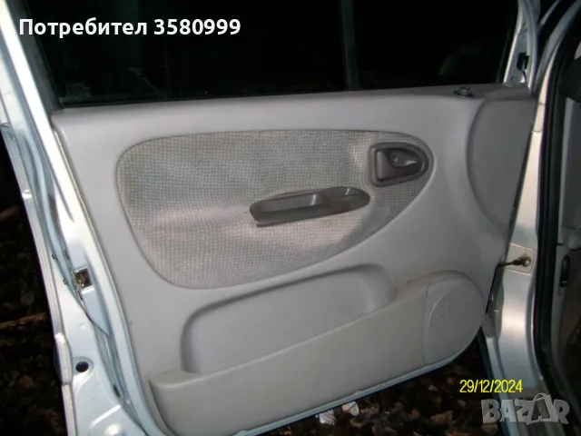 Продавам Салон за Рено Сценик 1999 - 2003 г. + кори врати и дръжки врати+подарък 5бр. гумени стелки , снимка 12 - Части - 48301126