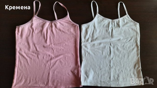 детски потничета за момиче, ръст 134/140см, 9 броя-16лв, снимка 15 - Детско бельо и бански  - 41657719