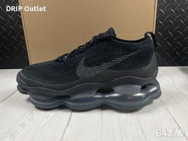 !НОВИ! Nike Air Max Scorpion | Triple Black | + КУТИЯ, снимка 3 - Маратонки - 54168033