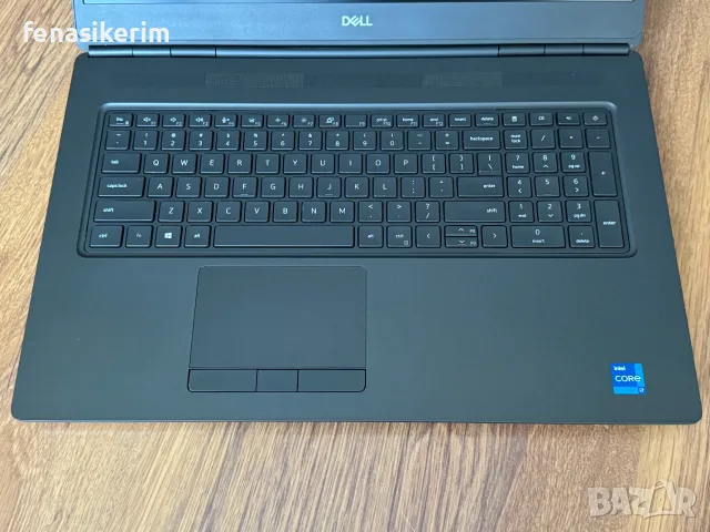 17.3 Full HD IPS Core i7-11850H DELL Precision 7760 32GB DDR4/512GB NVMe/Nvidia RTX A3000 6GB/Бат 6ч, снимка 9 - Лаптопи за работа - 52456302