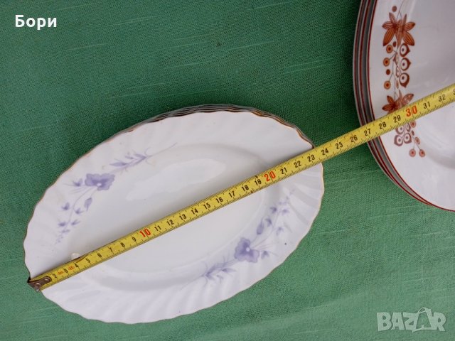 Порцеланови плата  8 броя, снимка 8 - Чинии - 35711001