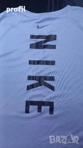 Nike Running Miller Tech мъжка тениска L/XL, снимка 4 - Тениски - 50689757