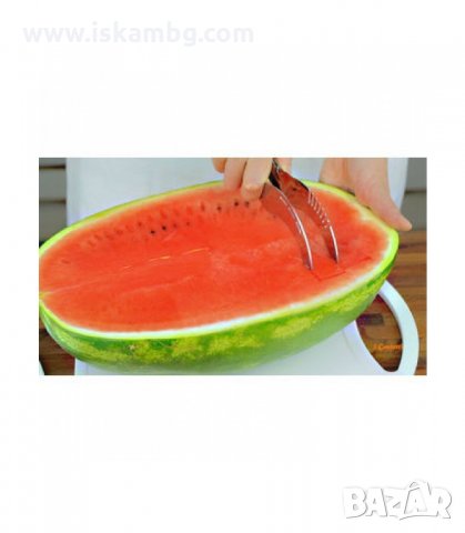 УРЕД ЗА РЯЗАНЕ И ПОДНАСЯНЕ НА ДИНЯ, ИНОКС - код 1510, снимка 6 - Аксесоари за кухня - 34012046