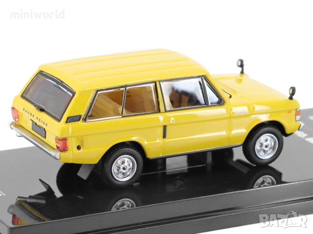 Range Rover "Classic" 1982 - мащаб 1:64 на INNO Models моделът е нов в PVC дисплей-кейс, снимка 2 - Колекции - 52305970