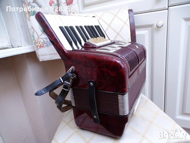Акордеон Велтмайстер 40 баса , снимка 7 - Акордеони - 53771723