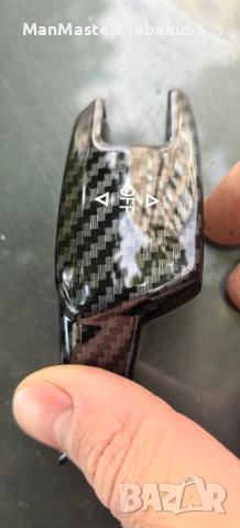 Декоративни лостове карбон за BMW x1 x3 x5 E70 E80 E90, снимка 4 - Аксесоари и консумативи - 52988917