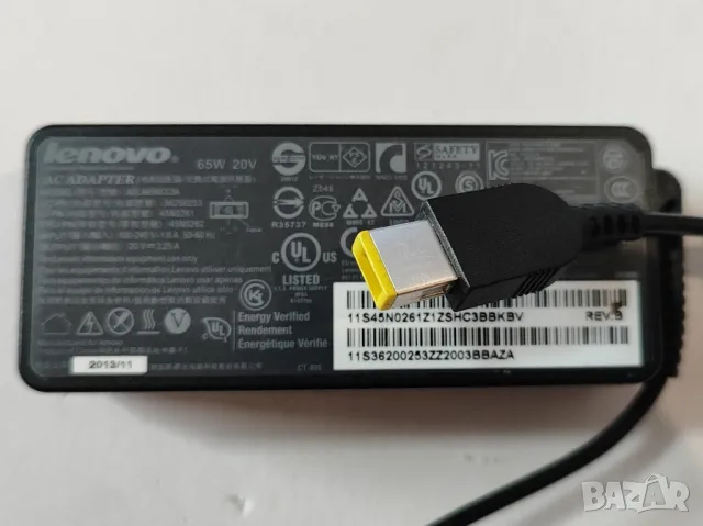 Оригинално зарядно LENOVO 20V / 3.25A / 65W