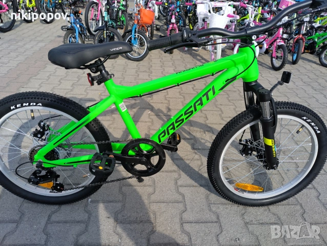 PASSATI Алуминиев велосипед 20" ALUMINIUM зелен, снимка 10 - Велосипеди - 53838784