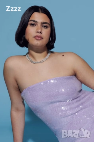 Дамска елегантна рокля с пайети, снимка 4 - Рокли - 52870112