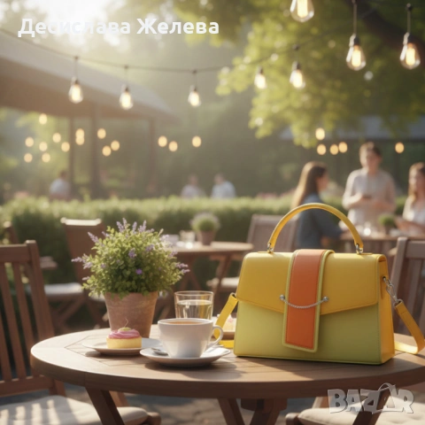 Елегантна дамска чанта в 7 цвята - компактна и стилна за всеки повод, снимка 3 - Чанти - 53396941