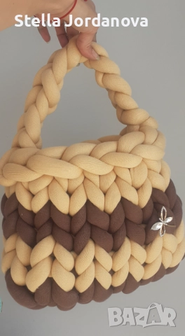 ✨ Ръчно изплетена чанта „Marshmallow“ ✨