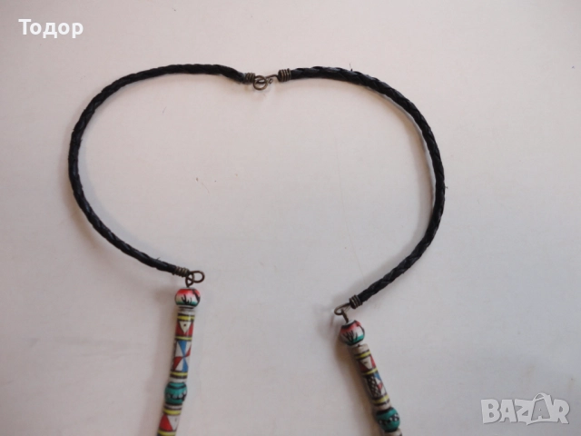 Уникално перуанско колие слънце и луна Tumi, снимка 8 - Колиета, медальони, синджири - 52664762