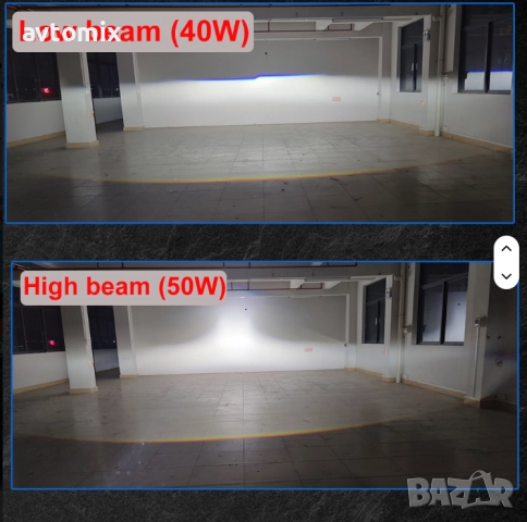 LED Лупи за вграждане 3.0 инча 80W 10000LM 2 бр к-т къси и дълги, снимка 7 - Аксесоари и консумативи - 51809483