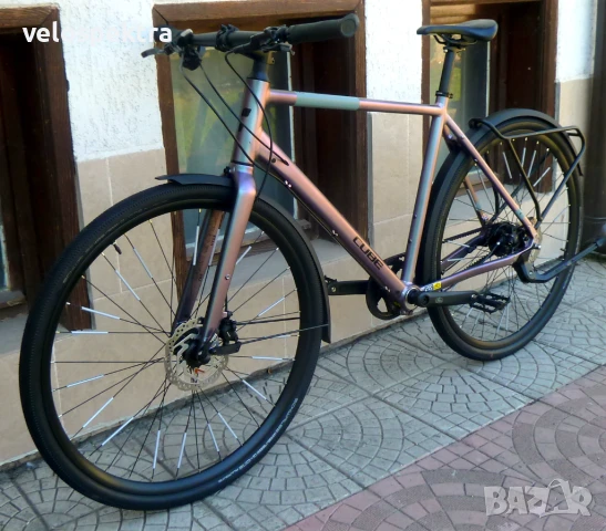 КЮБ Хайд Pro ! Ремъчно задвижване ! Алфайн 8 ! Уникат-хамелеон !, снимка 2 - Велосипеди - 50979248