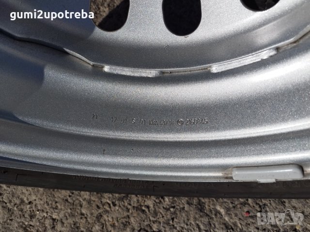 16 джанти 6х180 FORD Trasit 6J et109.5 Bridgestone 195/75/16 2018г, снимка 5 - Гуми и джанти - 39989629