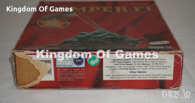 PC Игра Semper Fi (PC, 1998) BIG BOX 100% Тествана и Работеща, снимка 5 - Игри за PC - 44261404