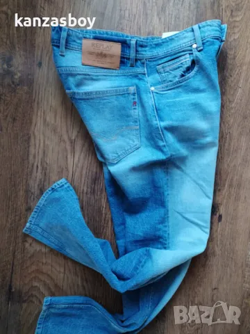 replay grover straight fit jeans - страхотни мъжки дънки КАТО НОВИ 31, снимка 2 - Дънки - 49247332