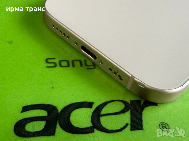 iPhone 15 Barbie 128gb фабрично отключен.Гаранция, снимка 5 - Apple iPhone - 52451971