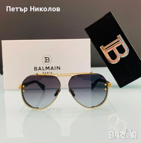 BALMAIN Capitaine оригинални слънчеви очила унисекс, снимка 2 - Слънчеви и диоптрични очила - 42321487